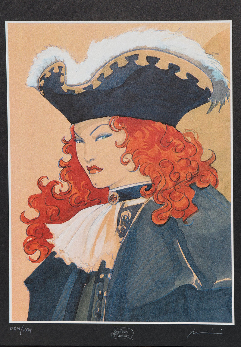 Enrico MARINI : Mejai, Ex libris signé