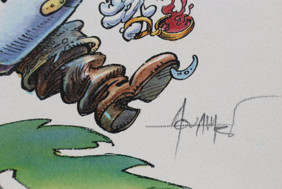 AOUAMRI : Ivresse Fantastique, Ex libris signé