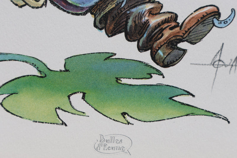 AOUAMRI : Ivresse Fantastique, Ex libris signé