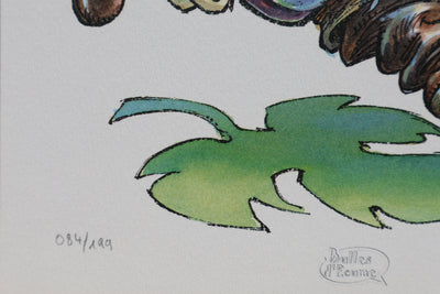 AOUAMRI : Ivresse Fantastique, Ex libris signé