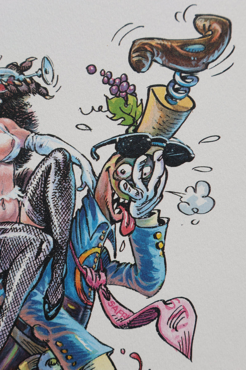 AOUAMRI : Ivresse Fantastique, Ex libris signé