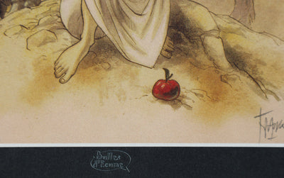 FRANK : Manon et Buffle, Ex libris signé