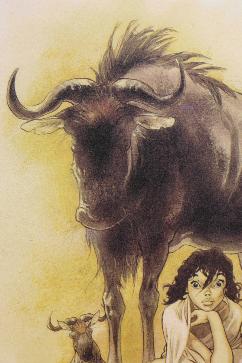 FRANK : Manon et Buffle, Ex libris signé
