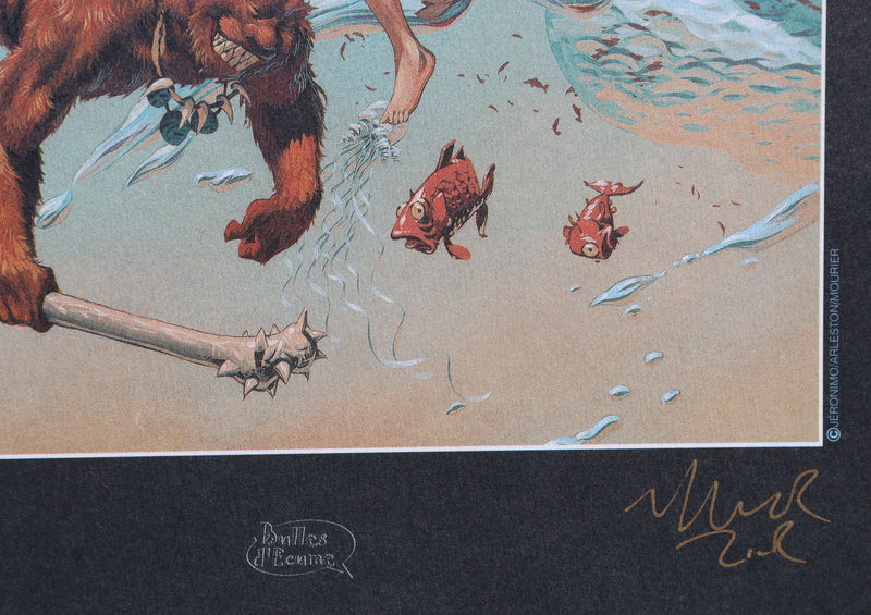 Jean-Louis MOURIER : Waha et Teträm, Ex libris signé