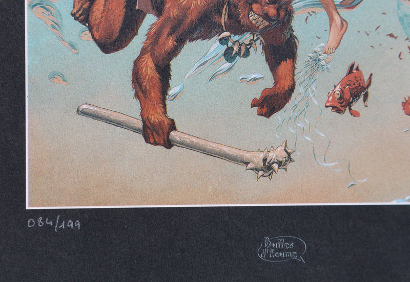 Jean-Louis MOURIER : Waha et Teträm, Ex libris signé