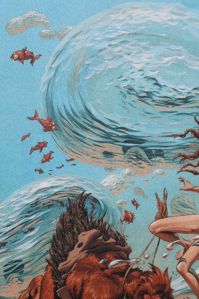 Jean-Louis MOURIER : Waha et Teträm, Ex libris signé