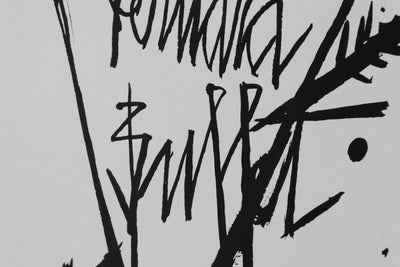 Bernard BUFFET : Déclaration d'amour, Gravure originale signée