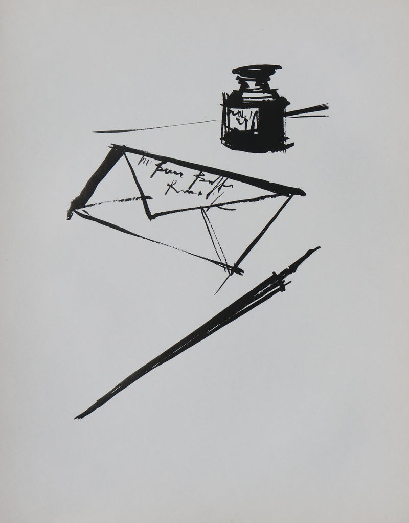 Bernard BUFFET : La Lettre d&