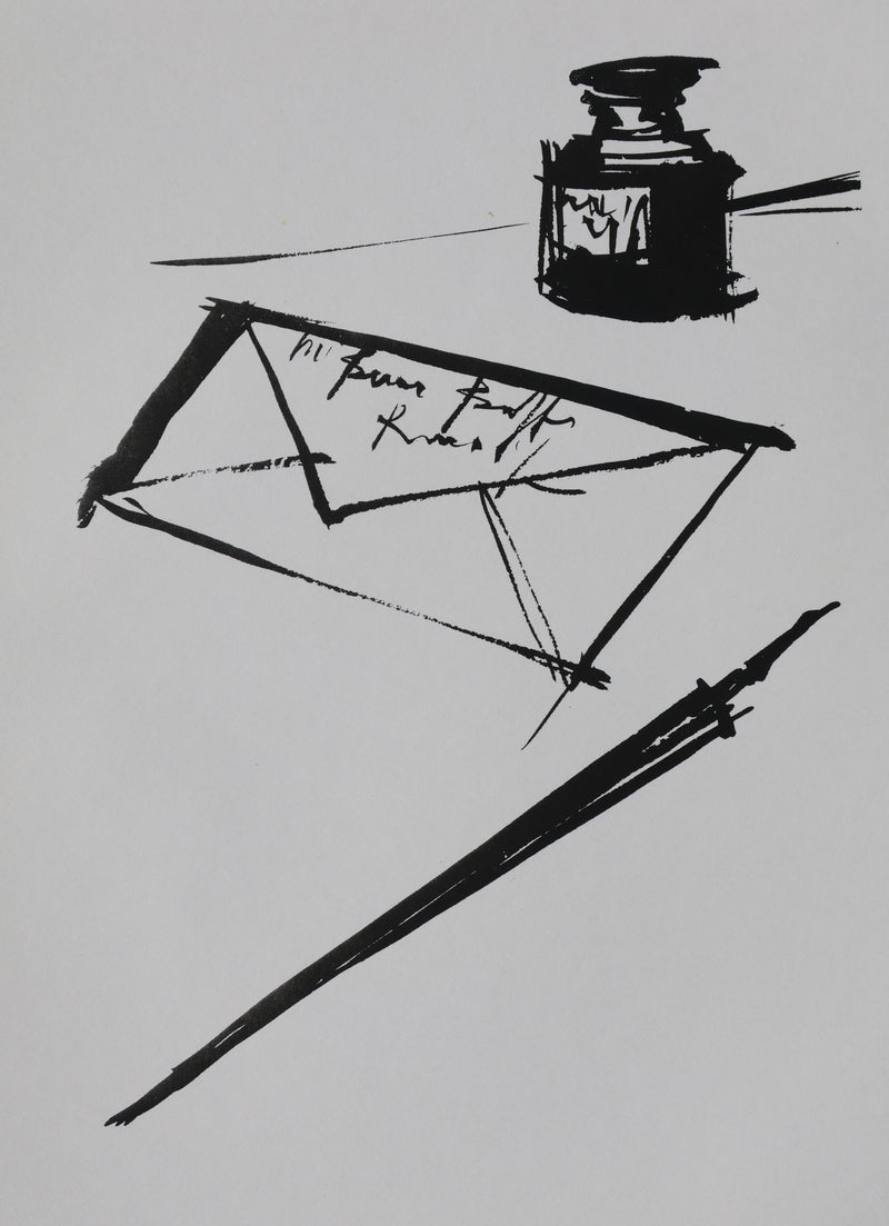 Bernard BUFFET : La Lettre d&