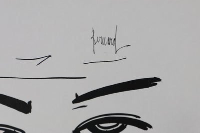 Bernard BUFFET: Your tears, Original signed engraving