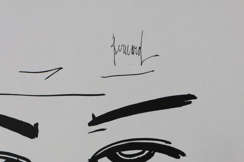 Bernard BUFFET: Your tears, Original signed engraving
