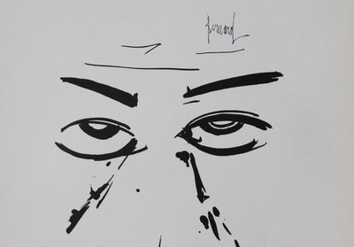 Bernard BUFFET: Your tears, Original signed engraving