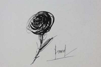 Bernard BUFFET: Rosa Rosae, Original signed engraving