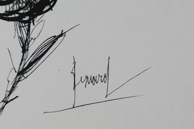 Bernard BUFFET: Rosa, Original signed engraving
