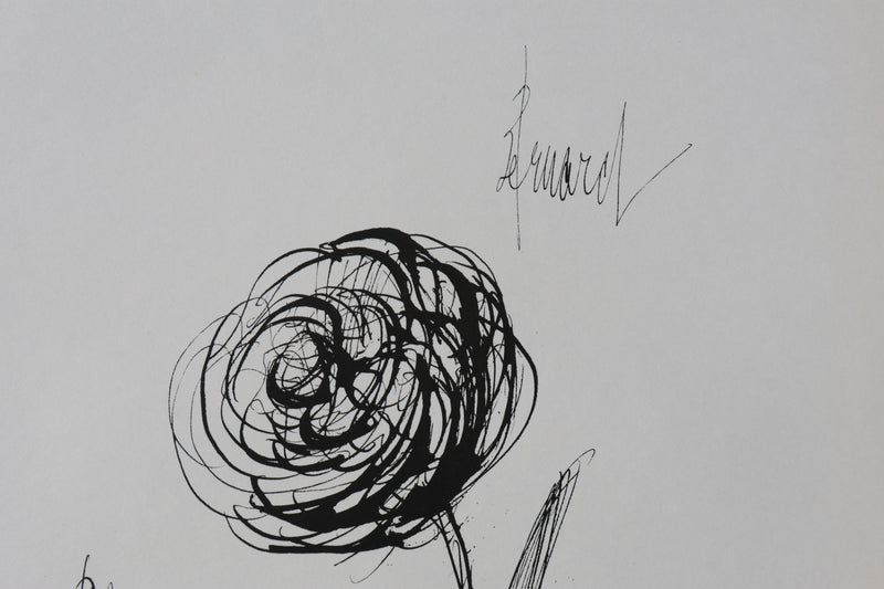 Bernard BUFFET: Rosa, Original signed engraving