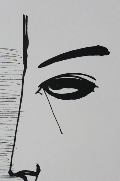 Bernard BUFFET: Egypt, Original signed engraving