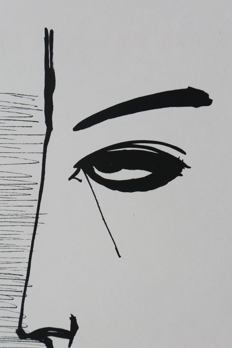 Bernard BUFFET: Egypt, Original signed engraving