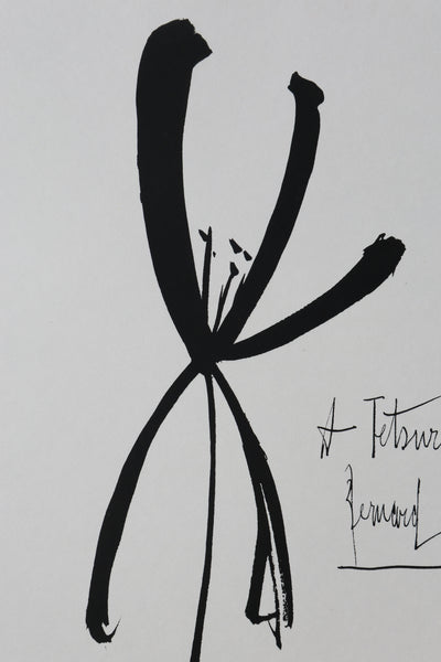 Bernard BUFFET: To Tetsuro, Original signed engraving