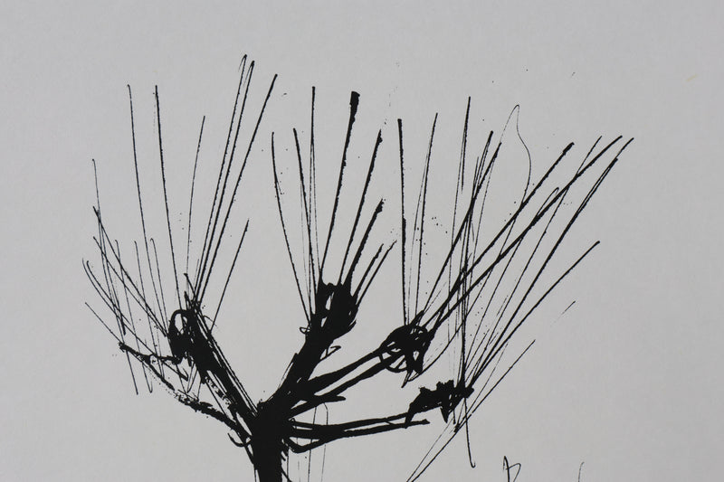 Bernard BUFFET: Herbst, Original signierter Kupferstich
