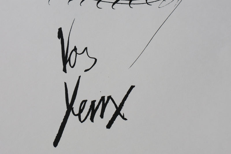 Bernard BUFFET: Your eyes, Original signed engraving
