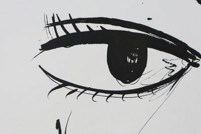Bernard BUFFET: Your eyes, Original signed engraving