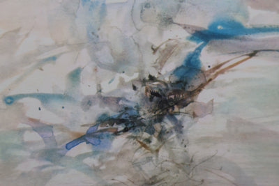 ZAO Wou-Ki : Brise du large, Gravure signée
