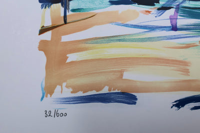 Pierre BELLIER : Cannes, La Croisette, Lithographie originale signée