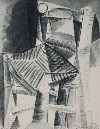 Pablo PICASSO : La Forêt Mystérieuse, Héliogravure