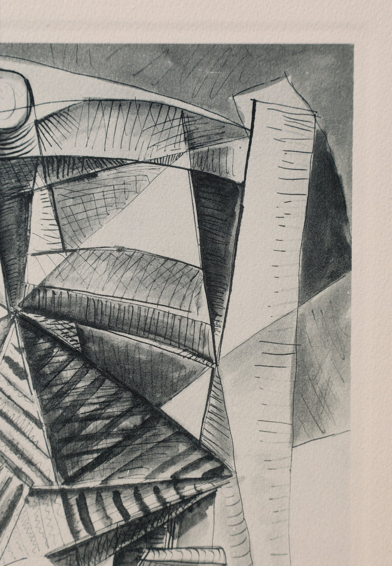 Pablo PICASSO : La Forêt Mystérieuse, Héliogravure
