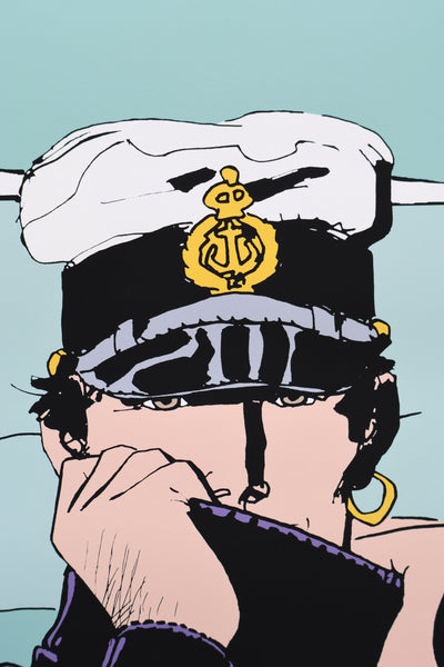 Hugo PRATT : Corto Maltese "DIOR", Estampe Originale signée