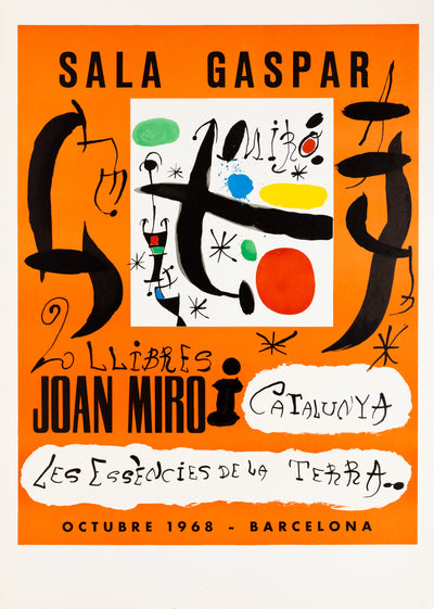 Joan MIRO : Les essències de la Terr, Affiche originale (vue générale) - Crédit photo : Galerie Art.Paris