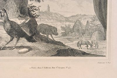 Victor LEVASSEUR : Carte ancienne de l'Aube, Gravure originale (photo de détail 5) - Crédit photo : Galerie Art.Paris