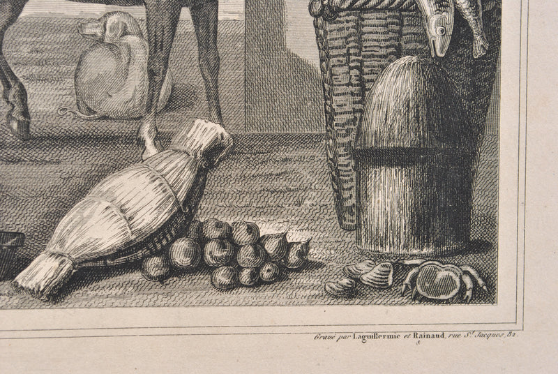 Victor LEVASSEUR : Carte ancienne du Calvados, Gravure originale (photo de détail 7) - Crédit photo : Galerie Art.Paris