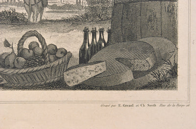 Victor LEVASSEUR : Carte ancienne du Doubs, Gravure originale (photo de détail 5) - Crédit photo : Galerie Art.Paris