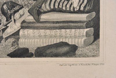 Victor LEVASSEUR : Carte ancienne du Gard, Gravure originale (photo de détail 5) - Crédit photo : Galerie Art.Paris
