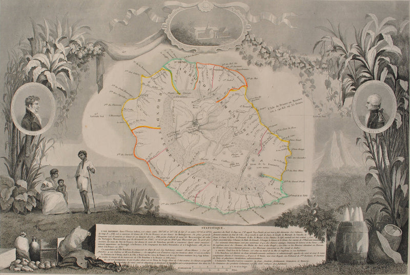 Victor LEVASSEUR : Carte ancienne de l&