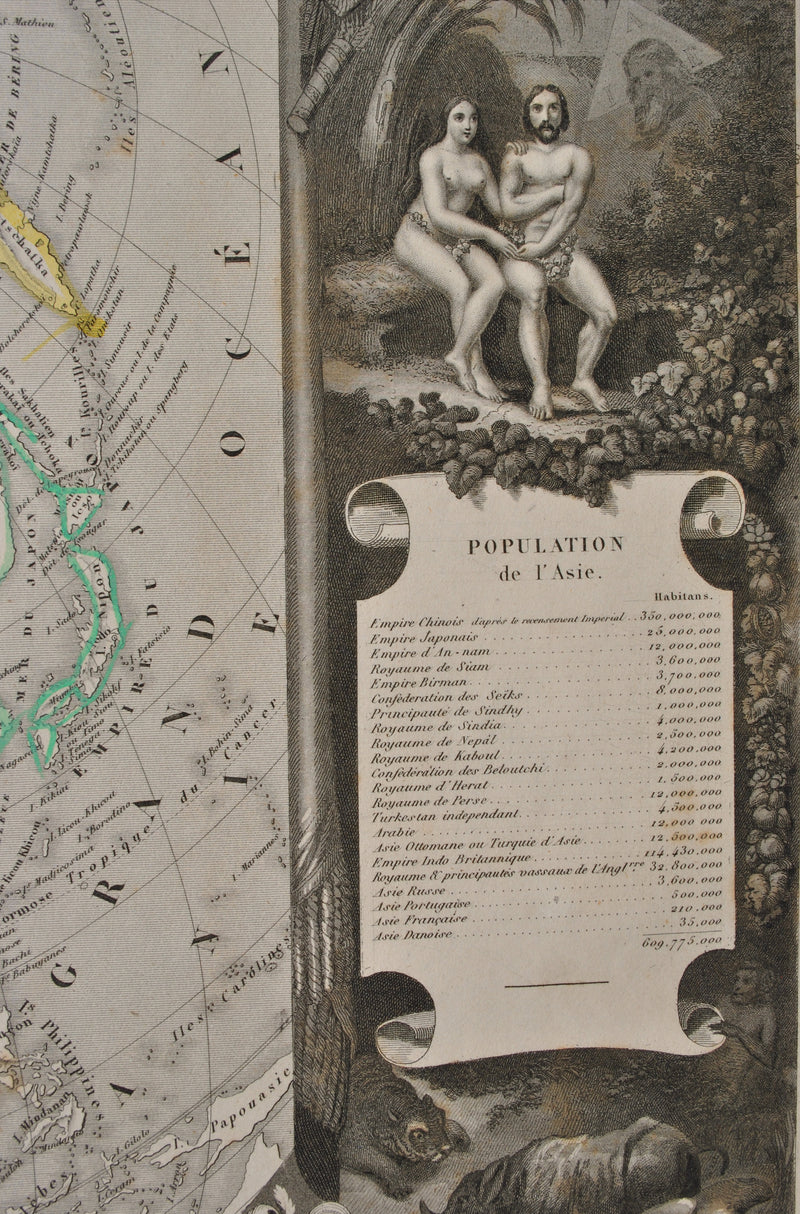 Victor LEVASSEUR : Carte ancienne de l&