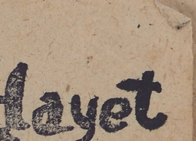 Louis HAYET : Le cocher, Dessin original (photo de détail 7) - Crédit photo : Galerie Art.Paris