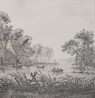 Franz Edmund WEIROTTER :, Gravure originale (photo de détail 4) - Crédit photo : Galerie Art.Paris
