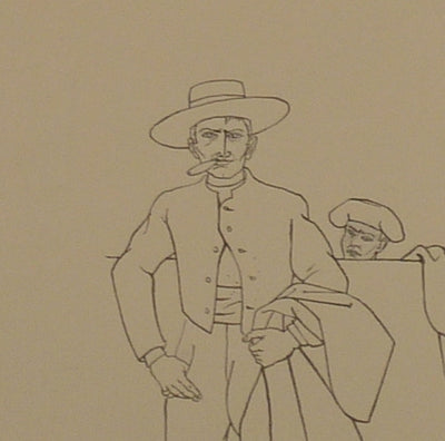 Pierre-Yves TREMOIS : Don Alejandro, Dessin original (photo de détail 4) - Crédit photo : Galerie Art.Paris