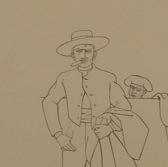 Pierre-Yves TREMOIS : Don Alejandro, Dessin original (photo de détail 4) - Crédit photo : Galerie Art.Paris