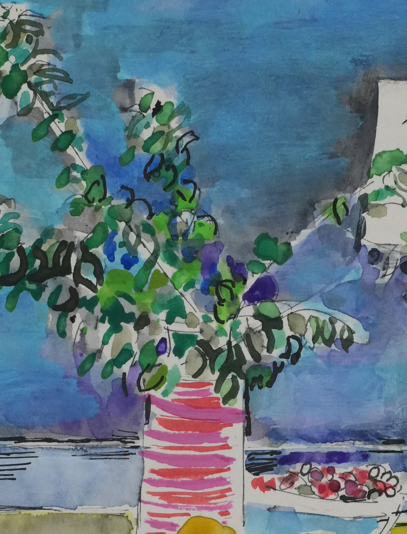 Maurice GENIS : Nature morte aux branches d&