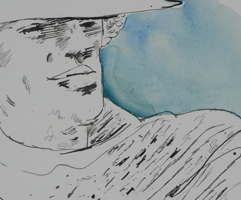 Maurice GENIS : Portrait masculin à l&