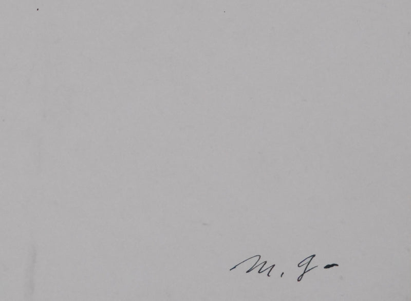 Maurice GENIS : La danseuse de flamenco, Dessin original signé