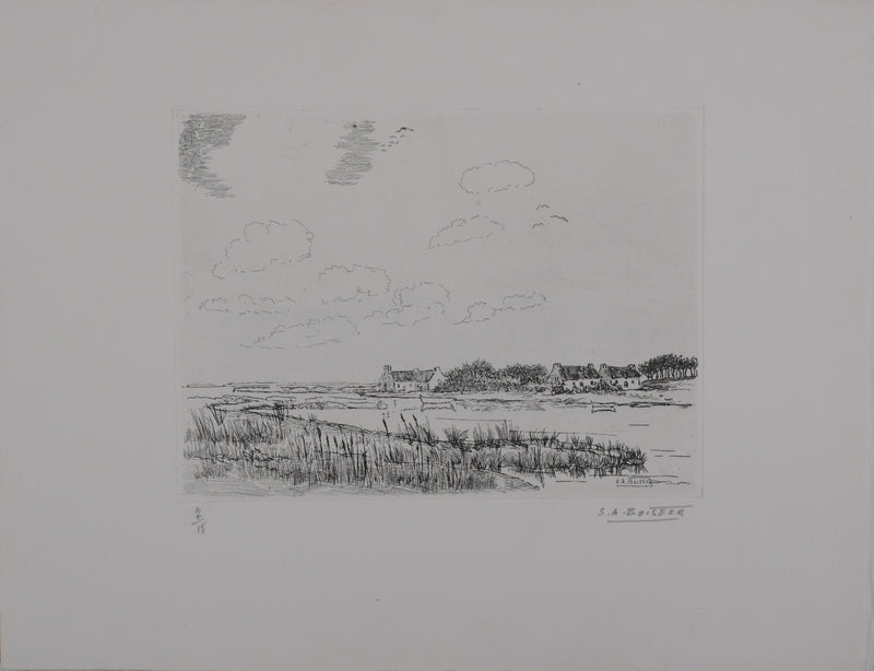 Salomon Alfred BOISECQ : Maisons sur l&