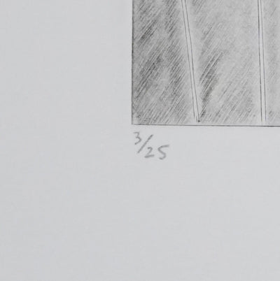 Camille COMBE : Grelots légers, Gravure originale signée