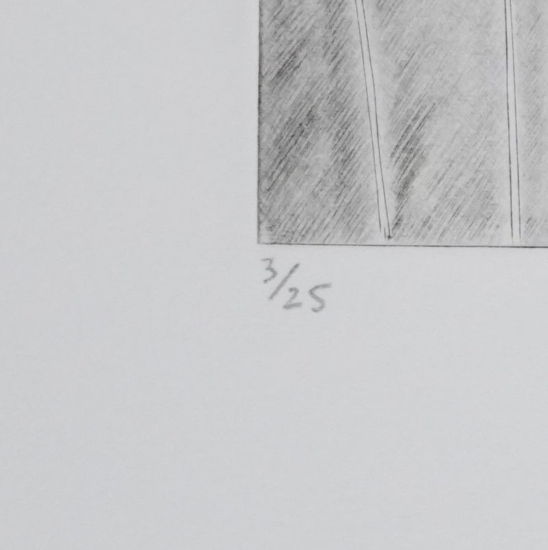 Camille COMBE : Grelots légers, Gravure originale signée