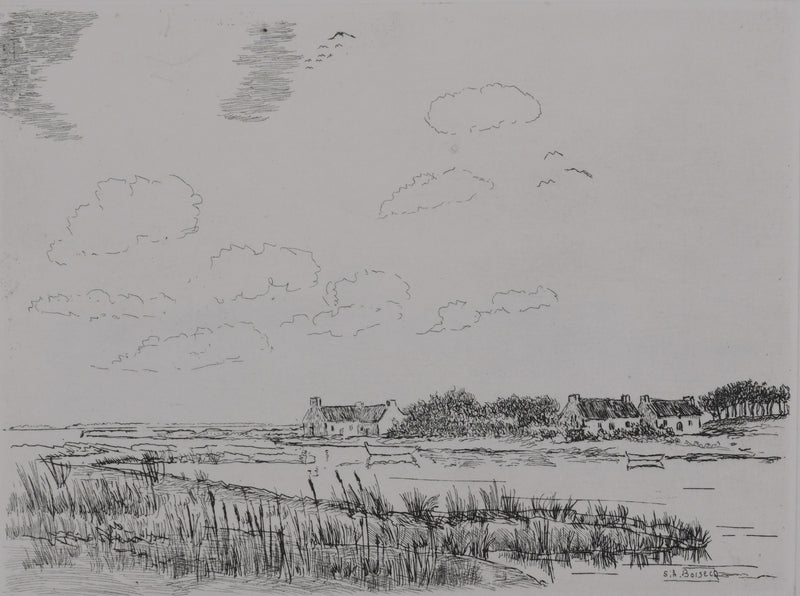Salomon Alfred BOISECQ : Maisons sur l&