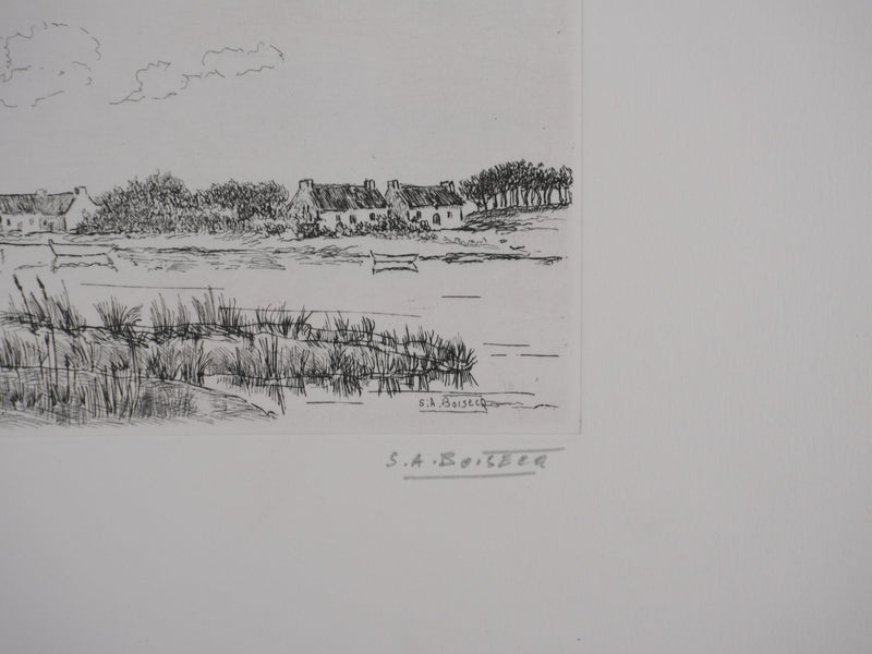 Salomon Alfred BOISECQ : Maisons sur l&