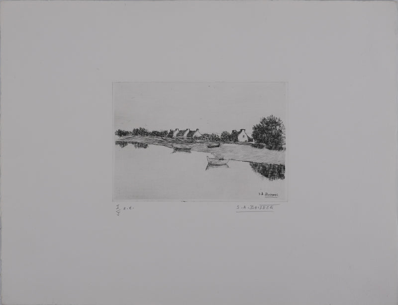 Salomon Alfred BOISECQ : Maisons au fil de l&